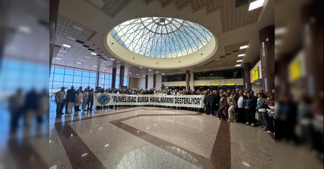 RUMELİSİAD’dan Bursa Havaalanına destek