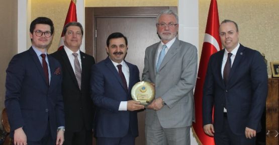 BALKANTÜRKSİAD BAŞSAVCI KUŞ'U ZİYARET ETTİ